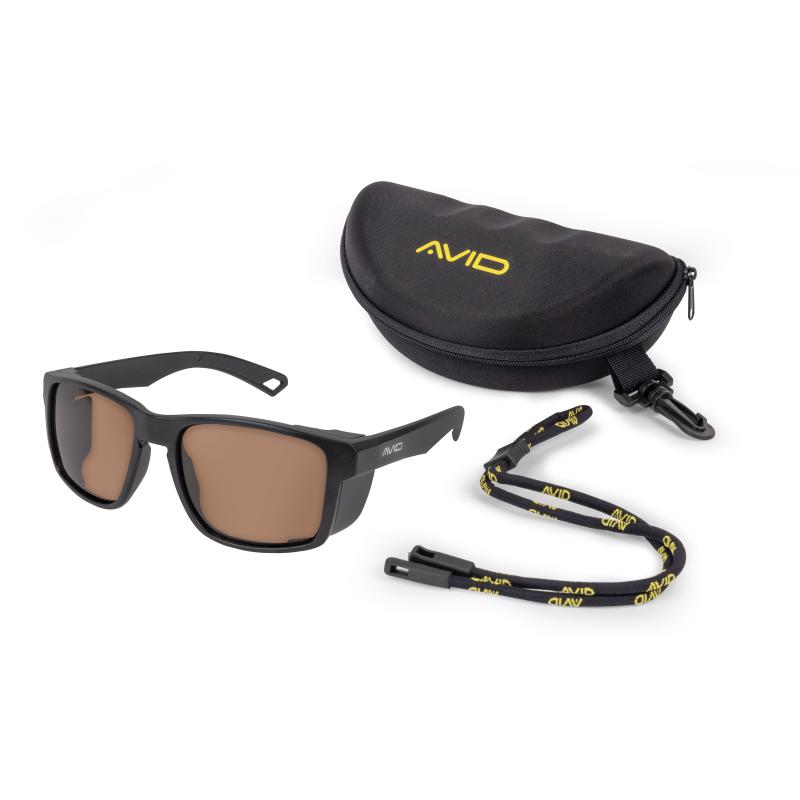 Avid SeeThru Blinker Polarised Sunglasses Brown Lens