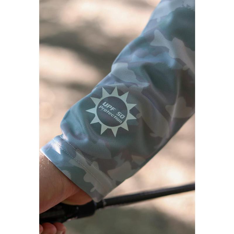 Sportex UV Shirt gelb/grau camo M