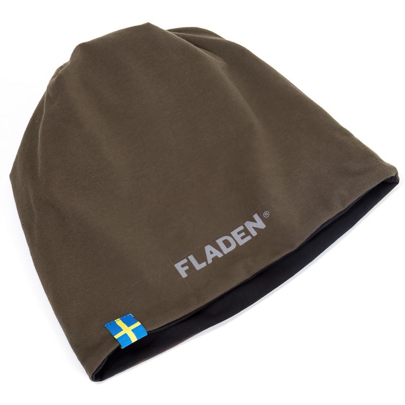 FLADEN Beani hat dark gr&uuml;n/Schwarz reversable