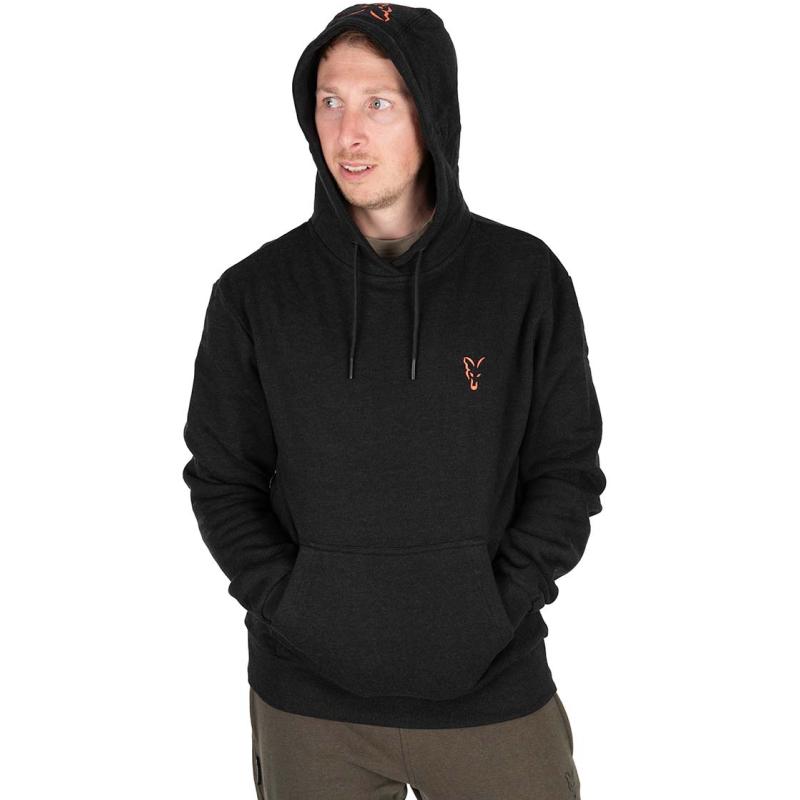 Fox Collection Hoody - Black / Orange - M