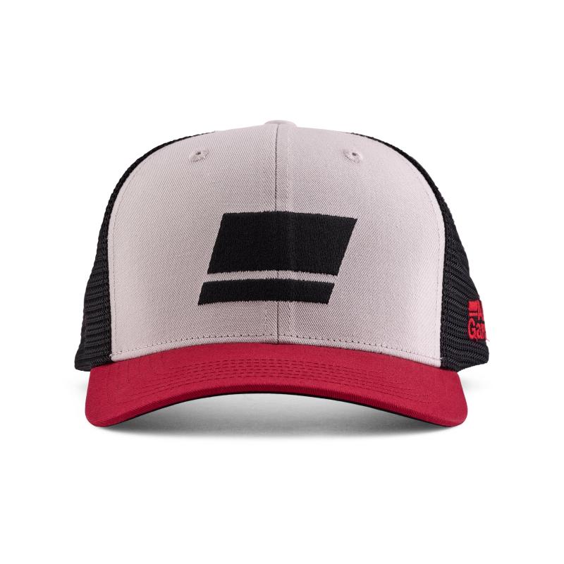 Abu Garcia Flag Trucker Grey Red Black