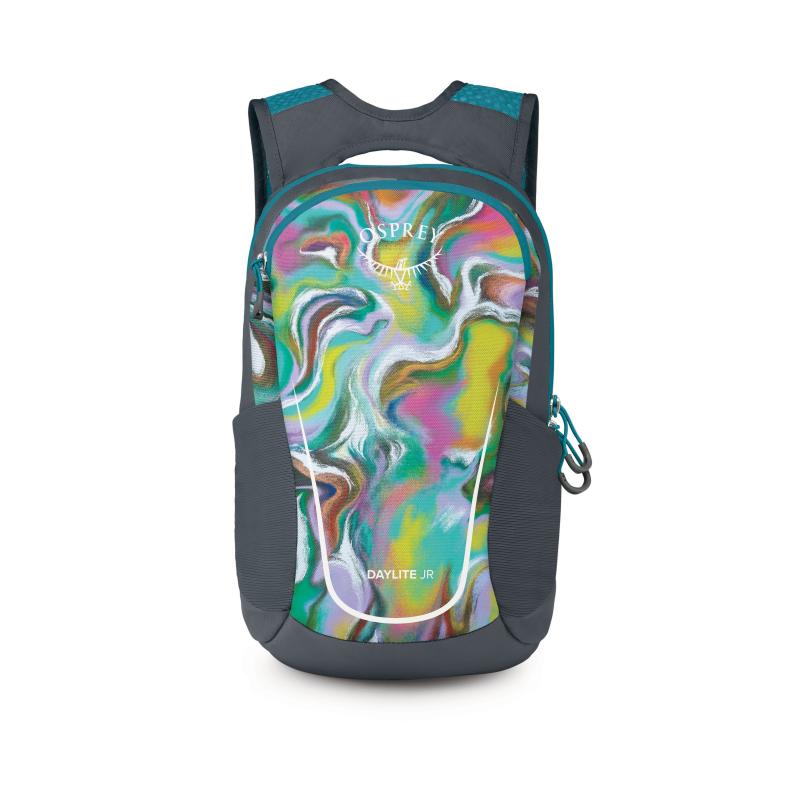 Osprey Daylite Jr Pack Euphoria Rainbow Print Tungsten OS