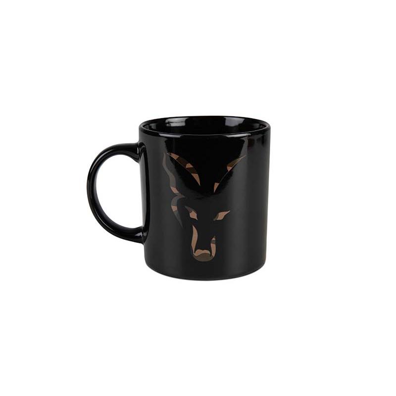 Fox Black and Camo Head Ceramic Mug