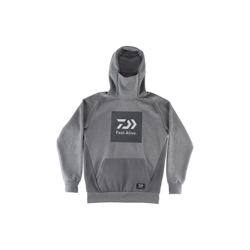 Daiwa D-Vec Snood Hoodie grau XL