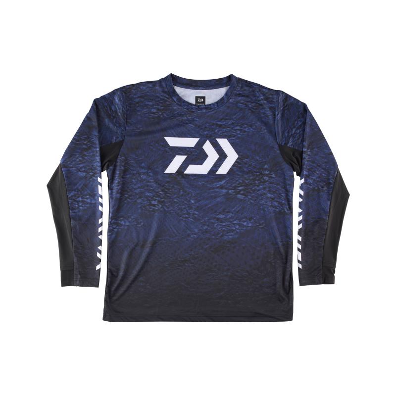 Daiwa D-VEC SUNP. LS-Shirt L Navy