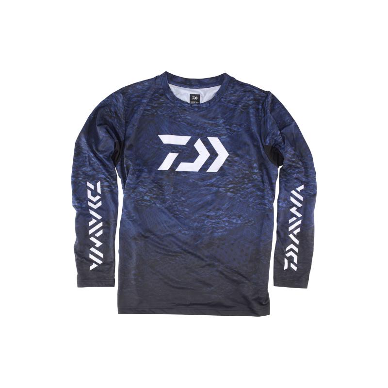 Daiwa D-VEC SUNP. LS-Shirt L Navy
