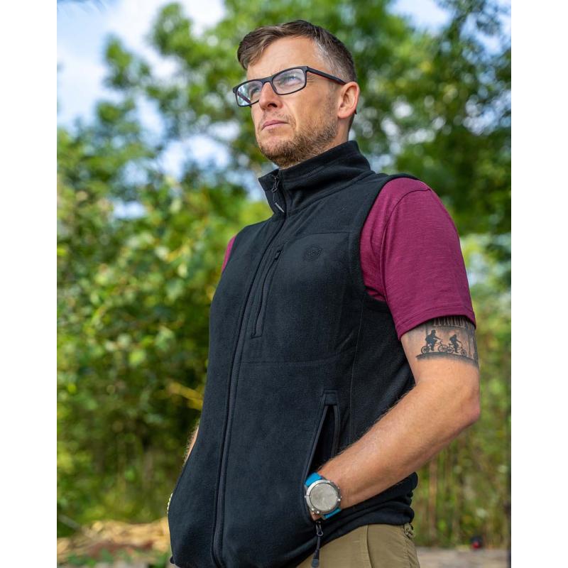 Korda LE Fleece Gilet Black XXXL