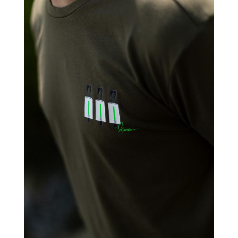 Korda BOBBIN TEE BLACK XXL