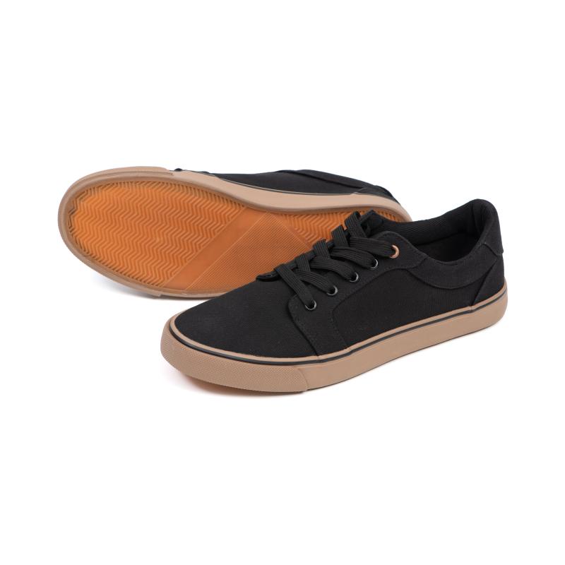 Fox Black Canvas Shoe UK 12/EU 46