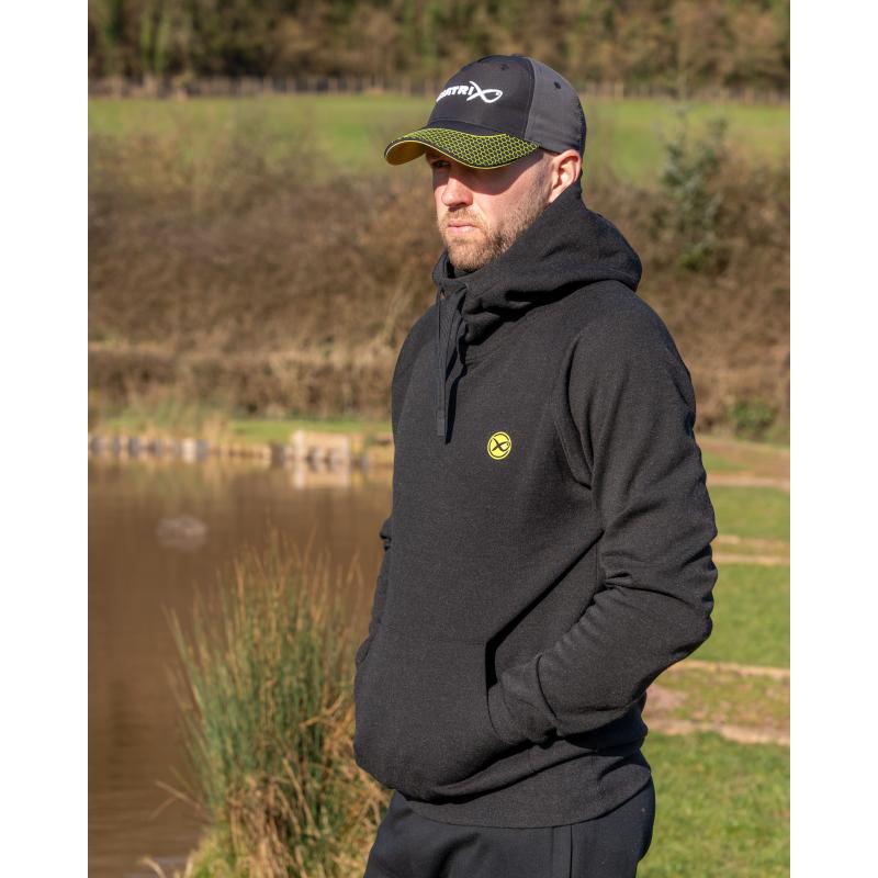 Matrix Black Marl Hoody L