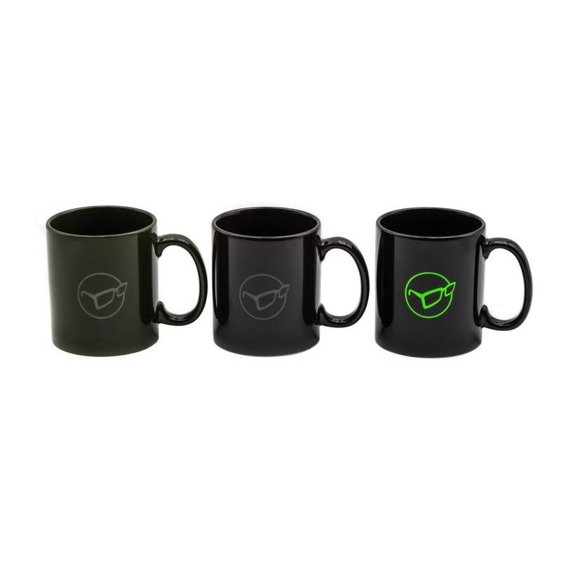 Korda Mug Glasses Logo Black