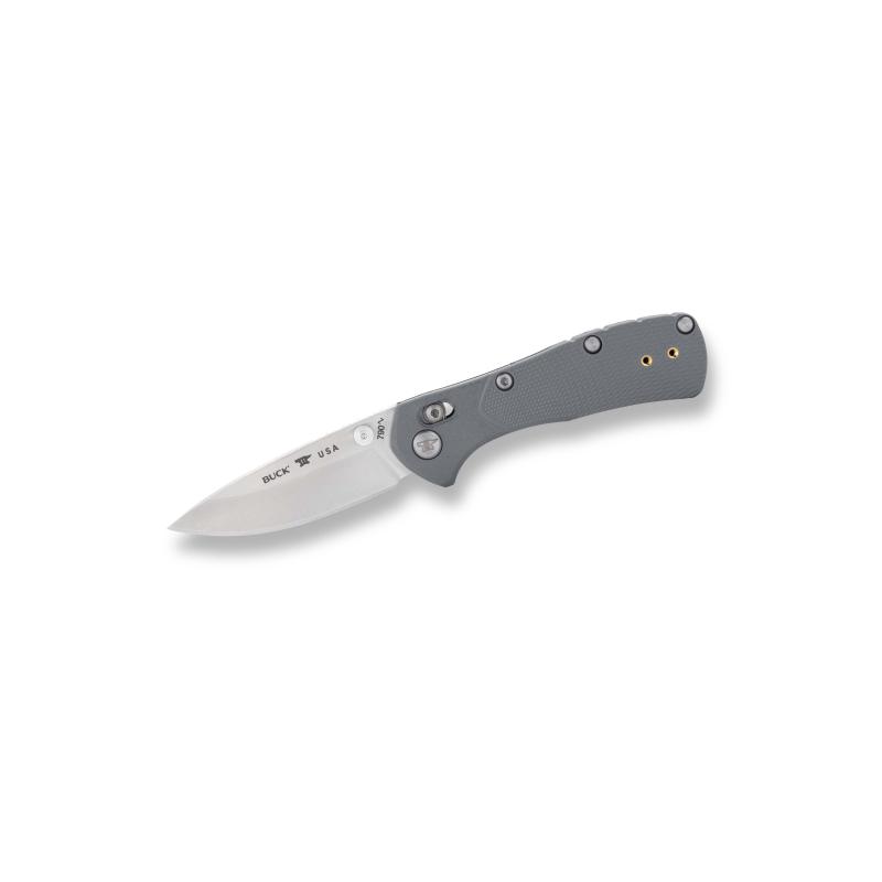 Buck 790 Mini Range Pro, Grau, 154Cm Stahl, Rostfrei, Crossbar Verriegelung