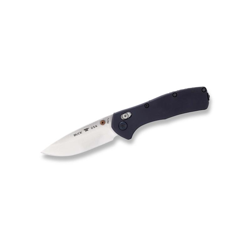 Buck 791 Range Elite, Schwarz, Magnacut Stahl, Rostfrei, Crossbar Verriegelung