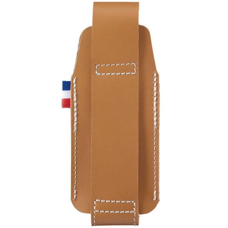 Opinel Leather Sheath Etui, Braunes Leder