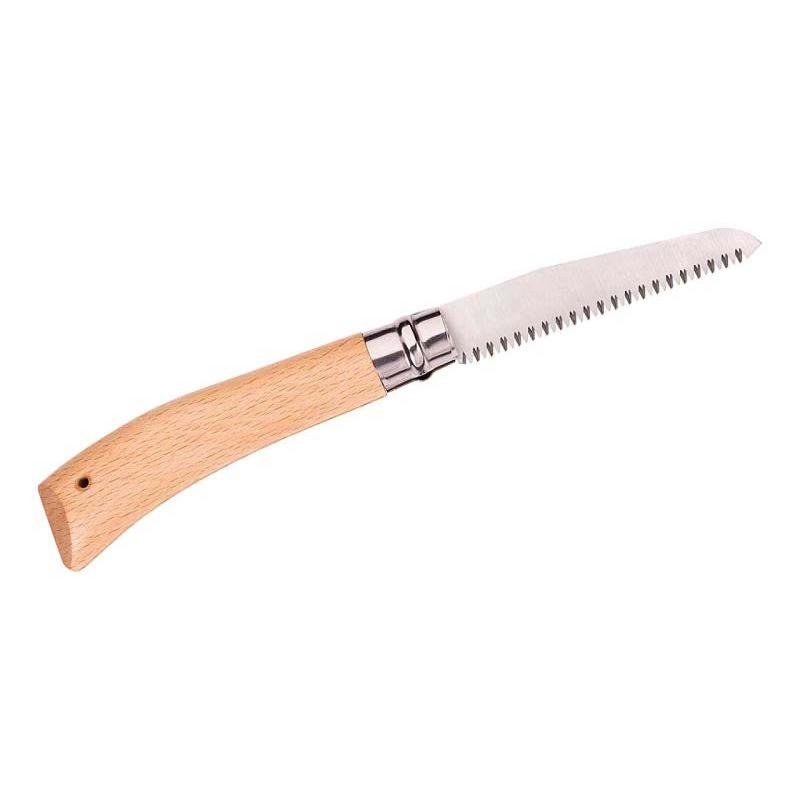 Opinel No 12 Klapps&auml;ge, Buchenholz-Griff, Virobloc