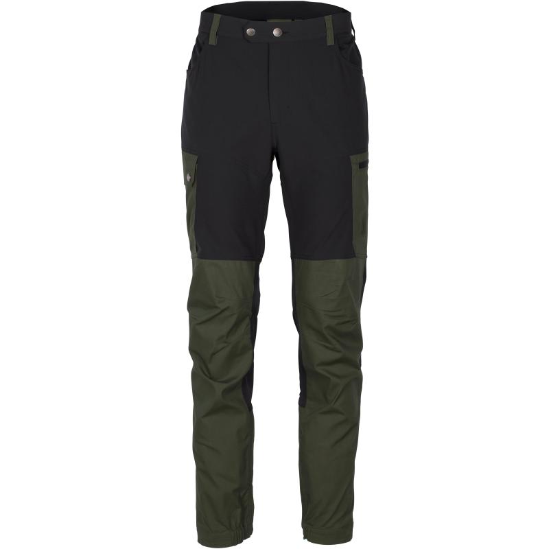 Pinewood Finnveden Trail Hybrid Trouser Black/Mossgreen C64