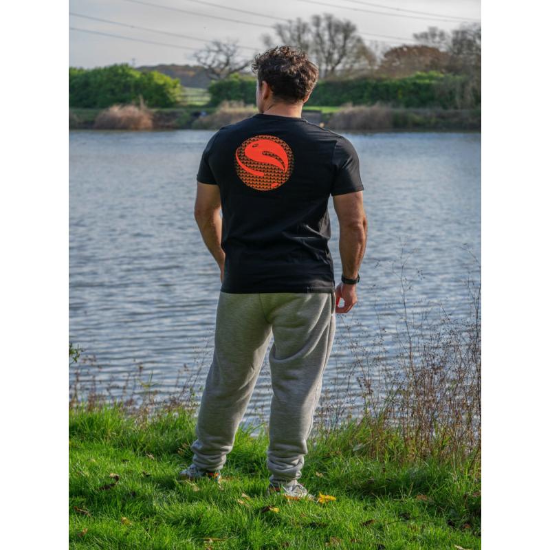 Guru Gradient Logo Tee Black XXL