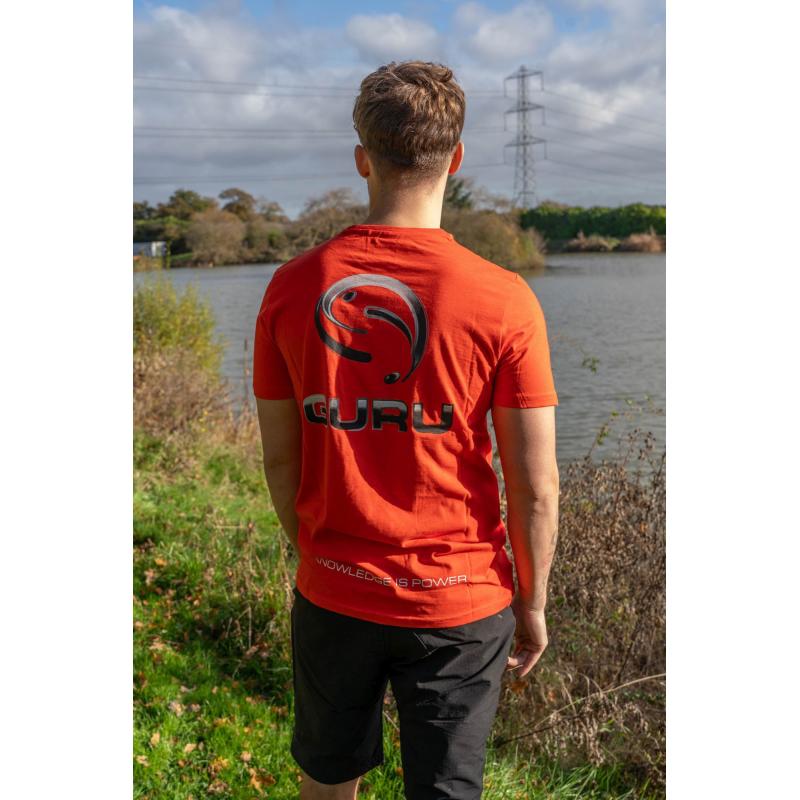 Guru Semi Logo Tee Red XXL