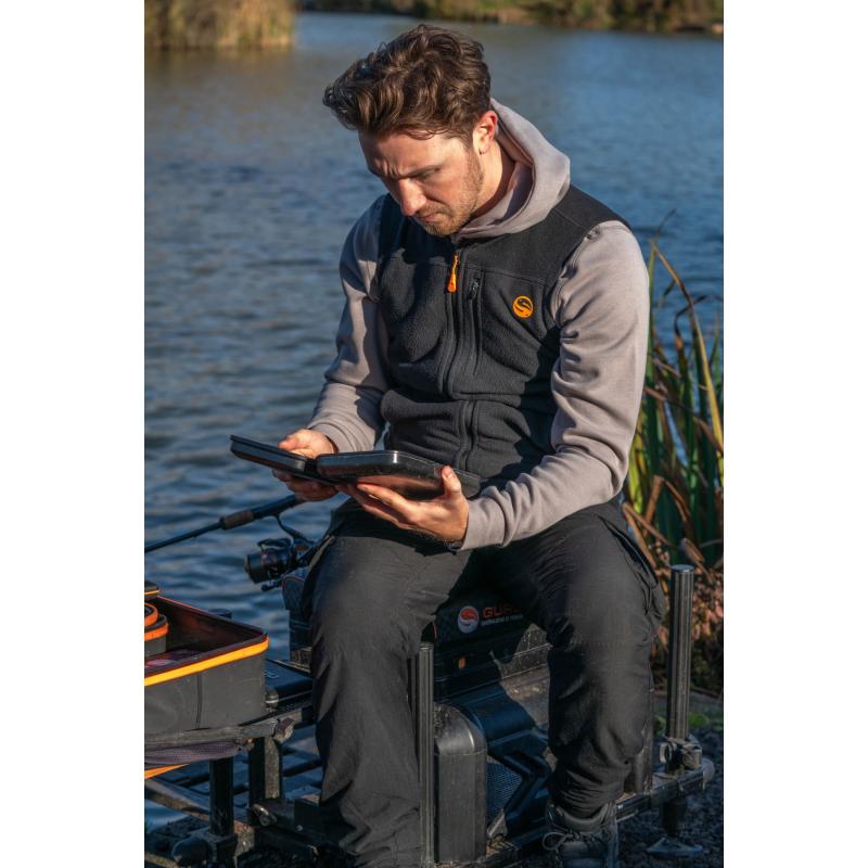 Guru Guru Fleece Gilet Black L