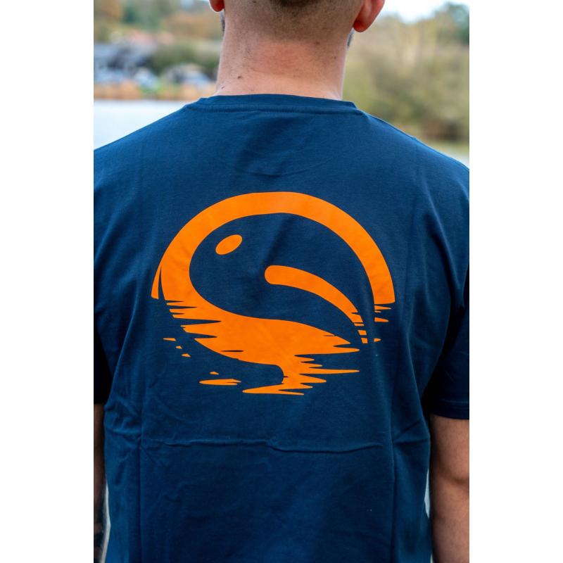 Guru Sunset Tee Navy S