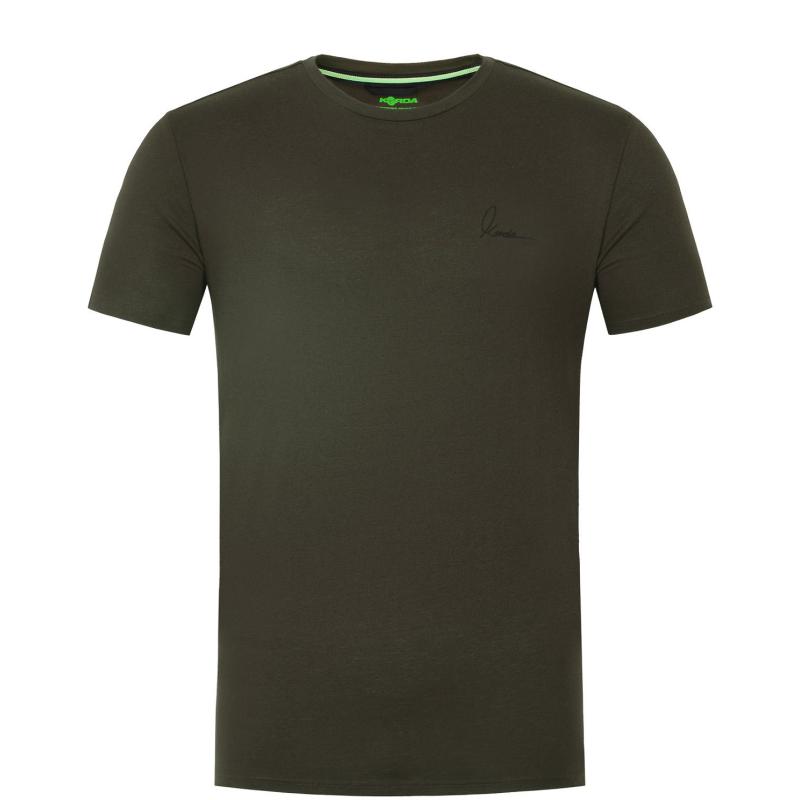 Korda Minimal Tee Dark Olive XL