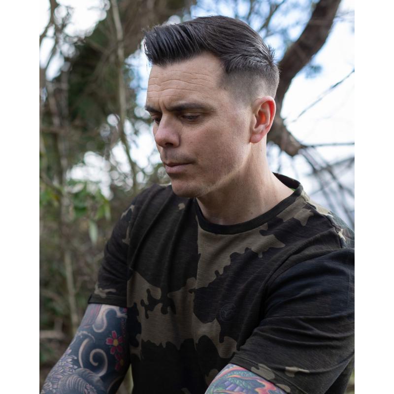 Korda Kamo Tee Dark Kamo S