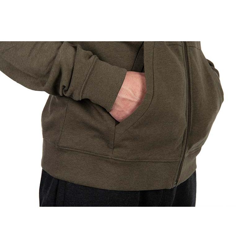 Fox Collection LW Hoody - Green / Black - S