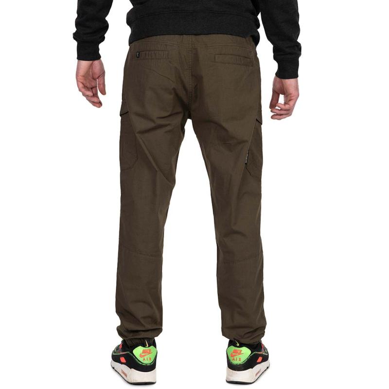 Fox Collection LW Cargo Trouser - Green / Black - S
