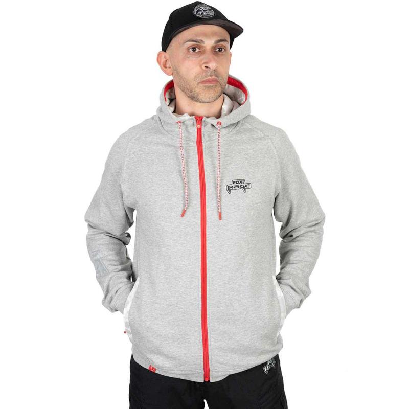 Fox Rage Voyager Hoody Light Grey SMALL
