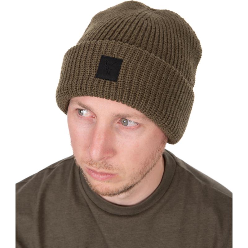 Fox Olive Merino Blend Beanie