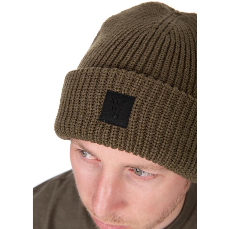 Fox Olive Merino Blend Beanie