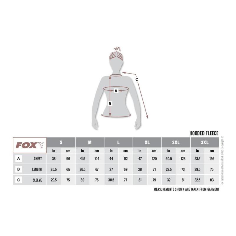 Fox Explorer Fleece Hooded Jacket L 16-18