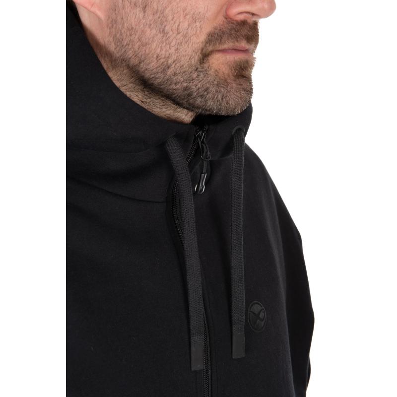 Matrix Black Stealth Zip Hoody XL