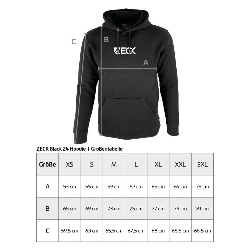 Zeck ZECK Hoodie Black M