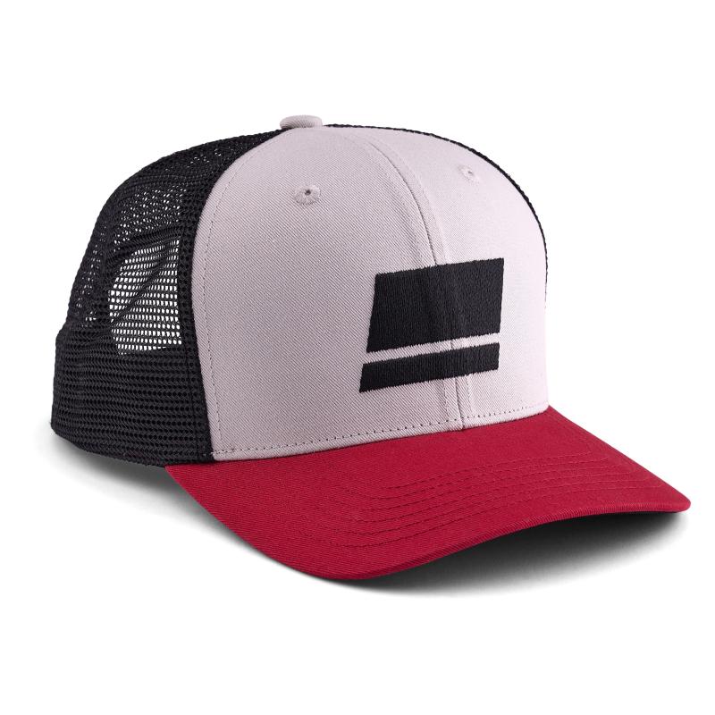 Abu Garcia Flag Trucker Grey Red Black