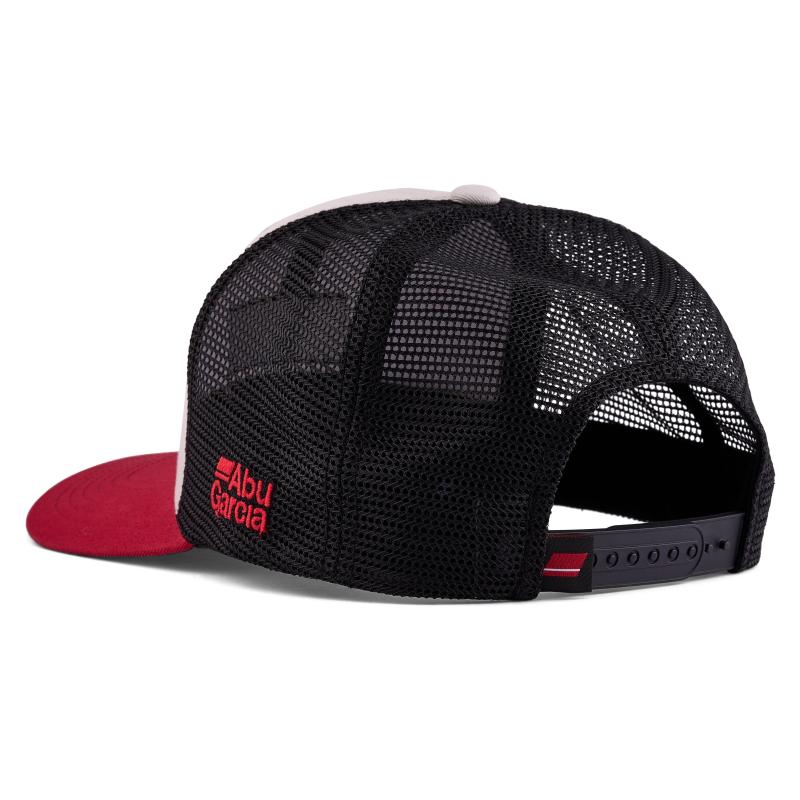 Abu Garcia Flag Trucker Grey Red Black