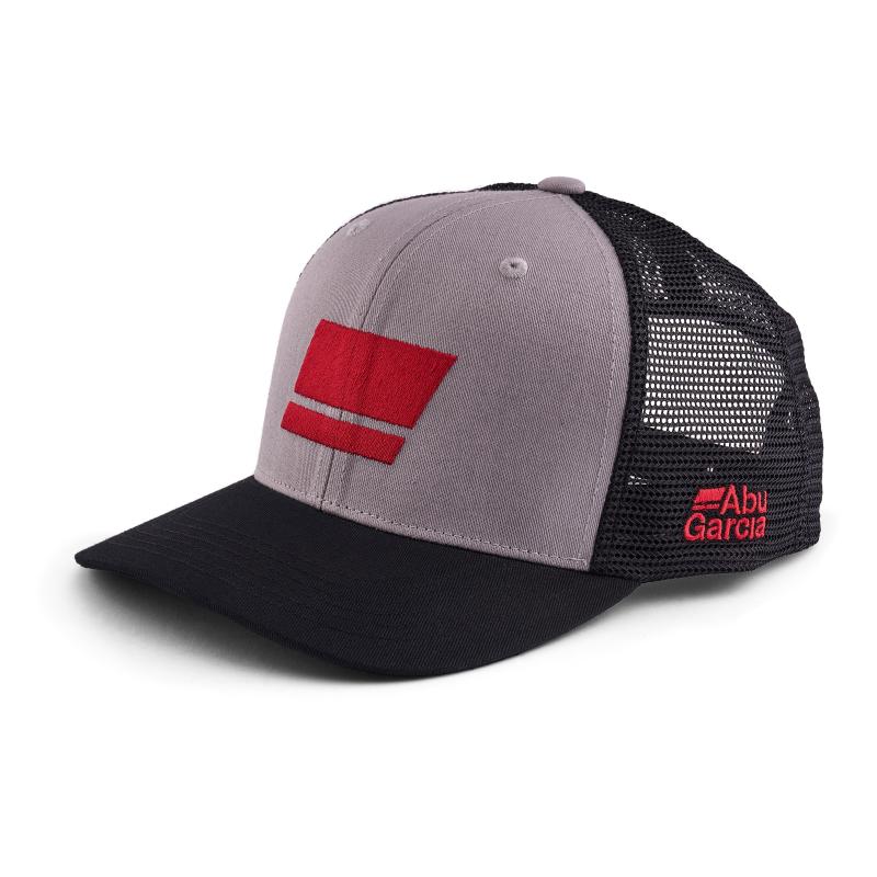 Abu Garcia Flag Trucker Grey Black Black