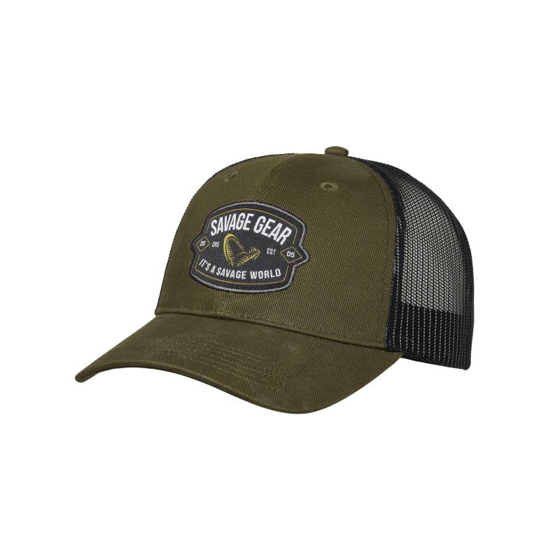 Savage Gear Badge Trucker Cap Green