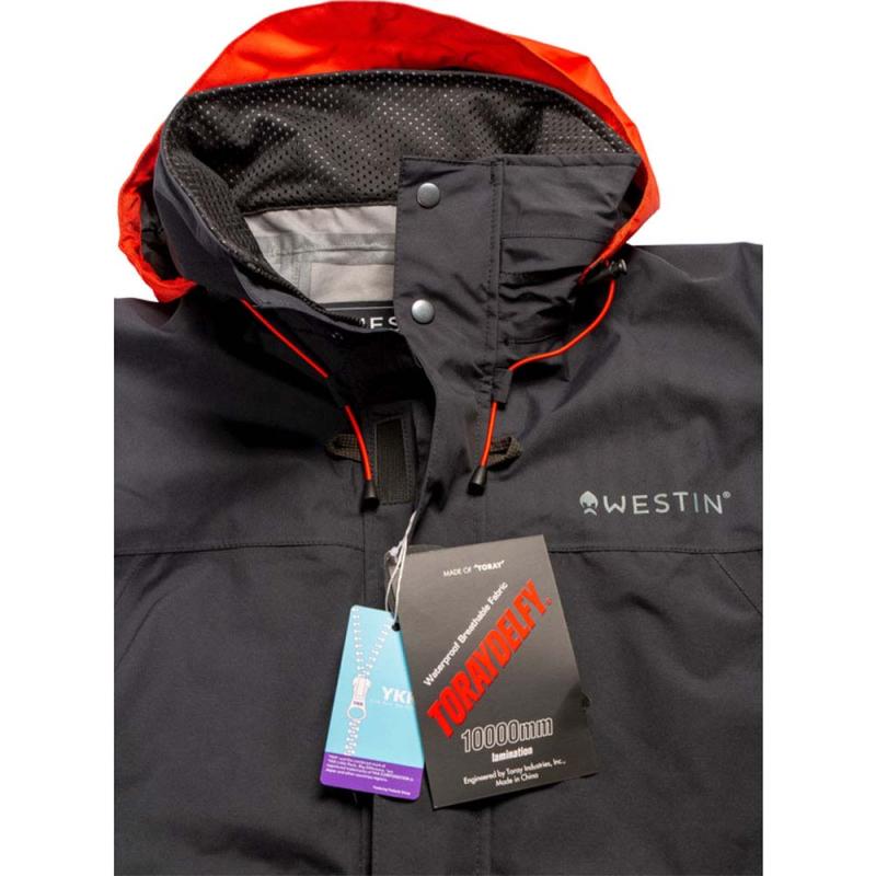 Westin W6 Rain Jacket S Steel Black