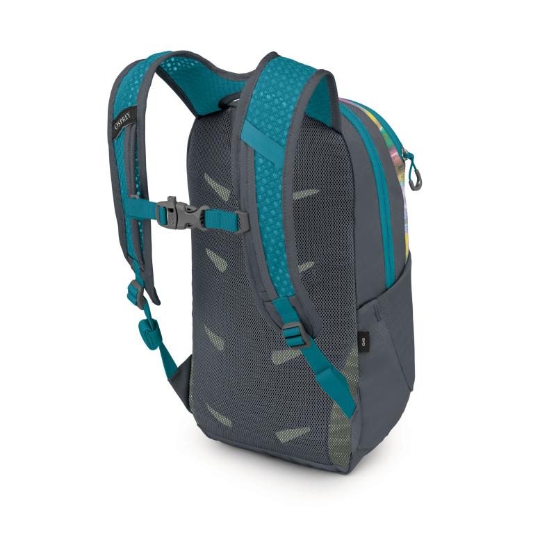 Osprey Daylite Jr Pack Euphoria Rainbow Print Tungsten OS
