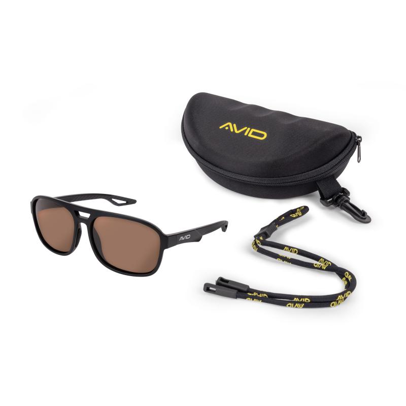 Avid SeeThru AV Classic Polarised Sunglasses Brown Lens