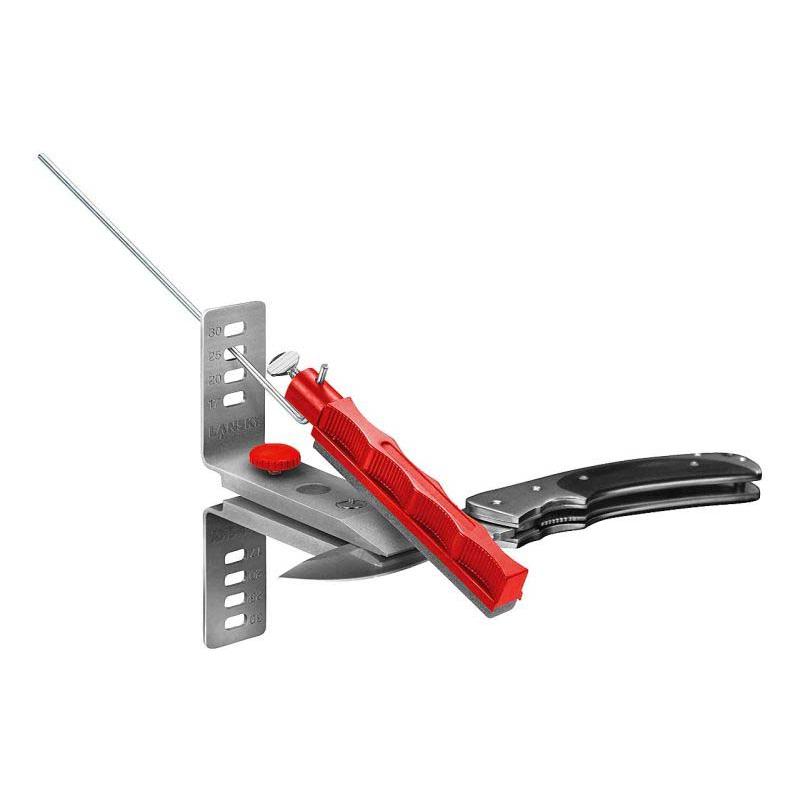 Lansky Pro Sch&auml;rf-Set, Mit 5 Abziehsteinen, Sehr Grob Und Sehr Fein, F&uuml;hrungsst&auml;be, Schleif&ouml;l, Box