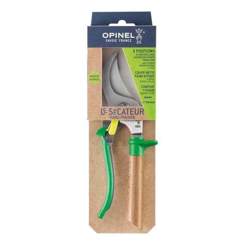 Opinel Gartenschere, Gr&uuml;n