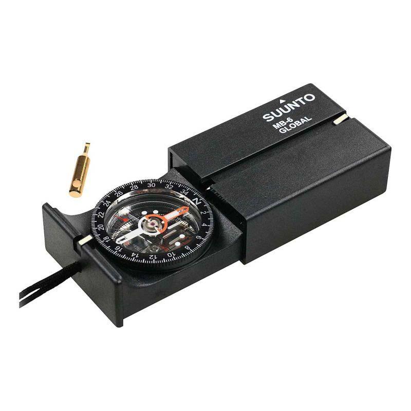 Suunto Mb-6 Global Kompass, 360 Grad, Klinometer, Streichholzschachtel-Format