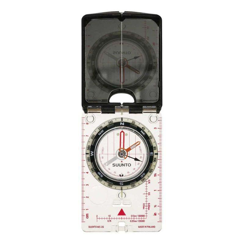 Suunto Mc-2 G Spiegelkompass, Peilloch, Klinometer, Lupe, D&auml;mmerungsmarken, Kunststoff, Gbs