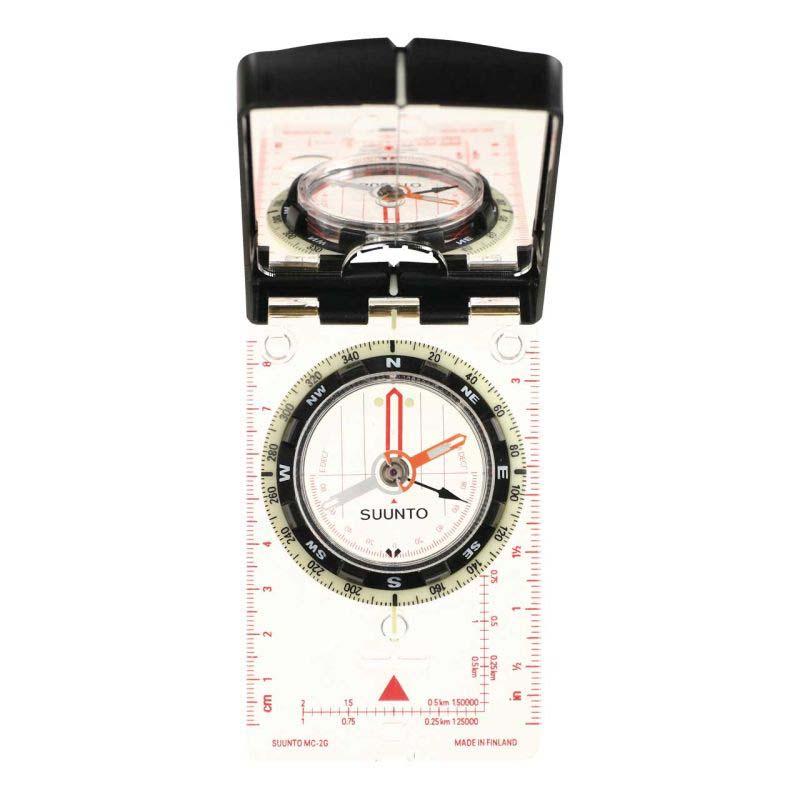 Suunto Mc-2 G Spiegelkompass, Peilloch, Klinometer, Lupe, D&auml;mmerungsmarken, Kunststoff, Gbs