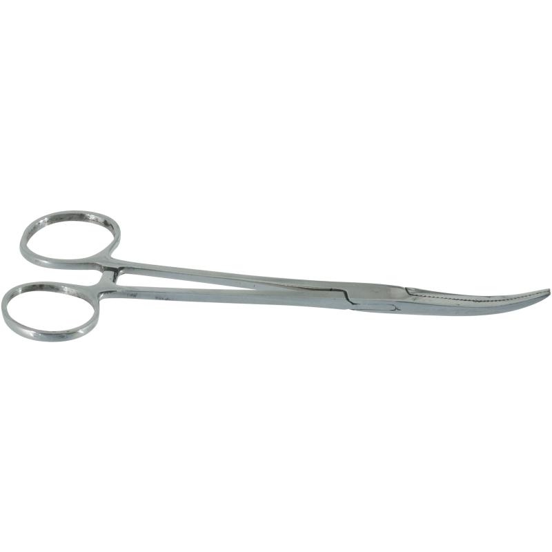 S&auml;nger Inox Klemme 18cm gebogen