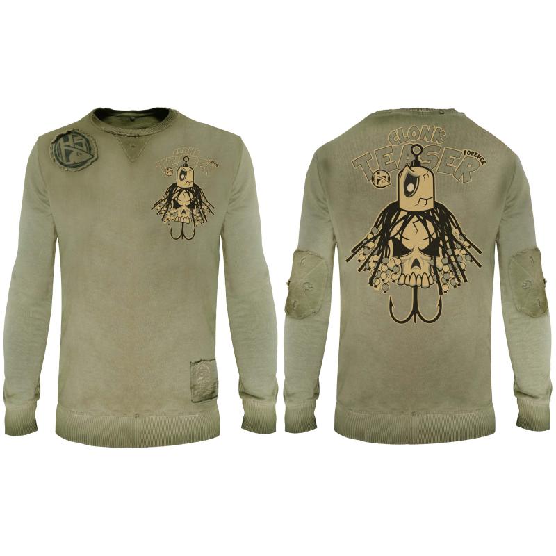 Hotspot Design Sweatshirt CLONK FOREVER size M