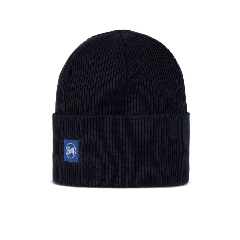 Buff Crossknit Beanie Night Blue