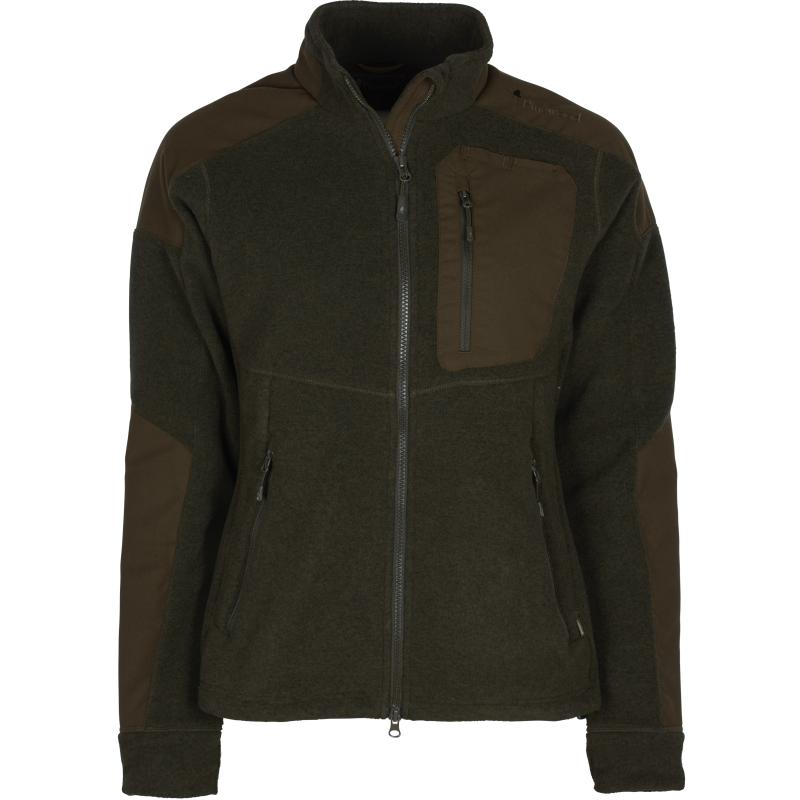 Pinewood Sm&aring;land Forest Women Fleece Jacket H.Green XXL